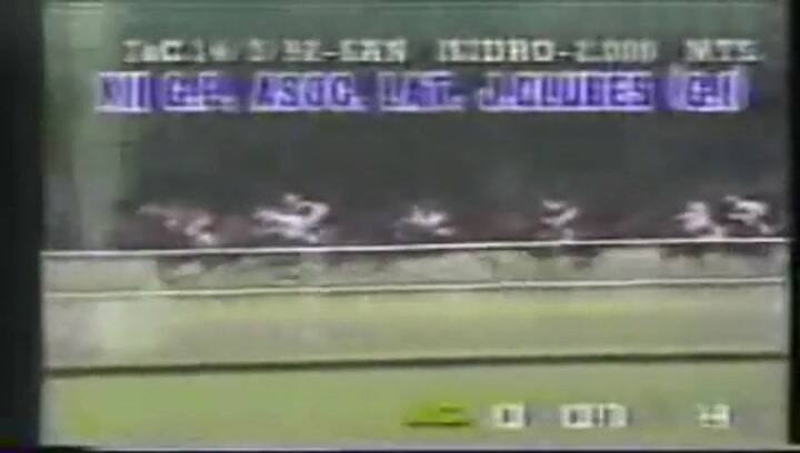 Potrillón guapeó en San Isidro, en 1992