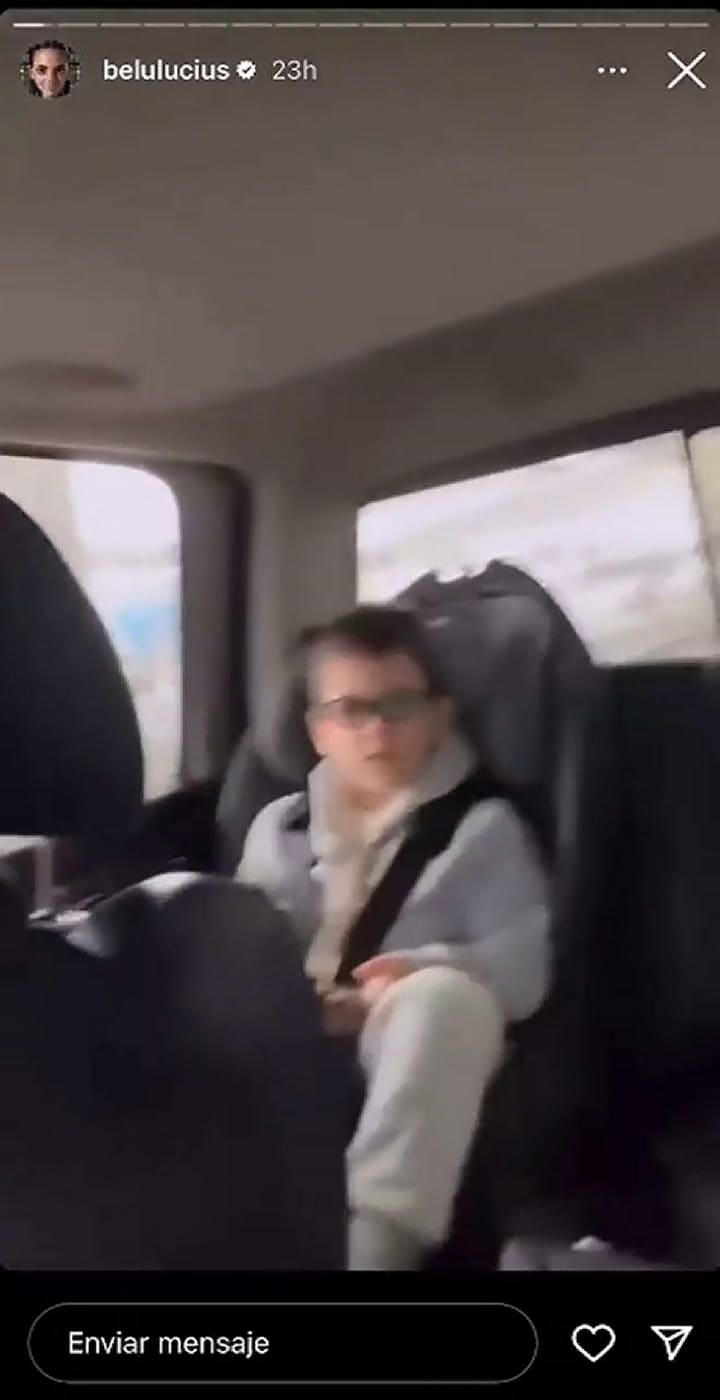 Belu Lucius creyó que se iba al campo, pero terminó en Ezeiza y la sorprendieron con un viaje soñado