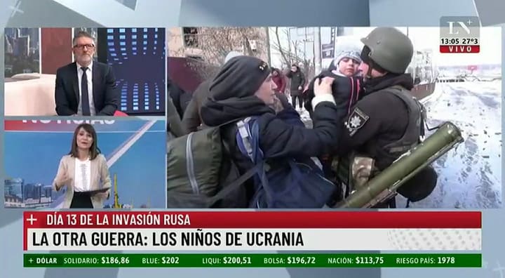 El pase entre Novaresio y Maria Laura Santillán