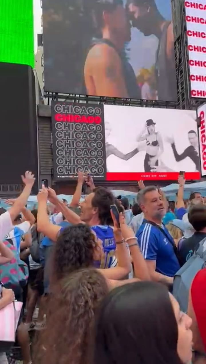 En Nueva York: Banderazo de los argentinos