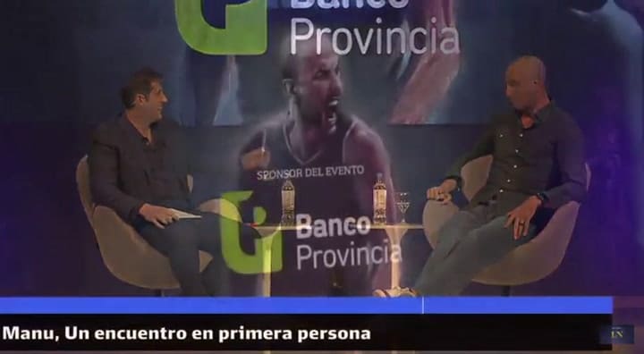Manu le da la razón al relator que dijo que no estaba para la liga nacional