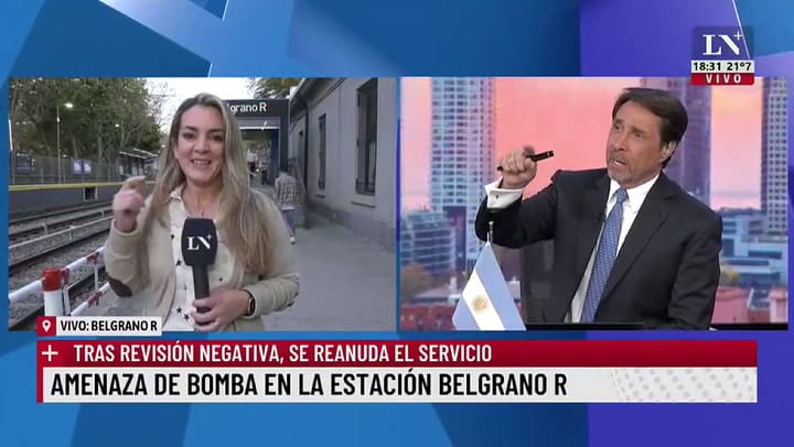 La chicana de Eduardo Feinmann hacia Carla Riccioti por el Superclásico que ganó Boca
