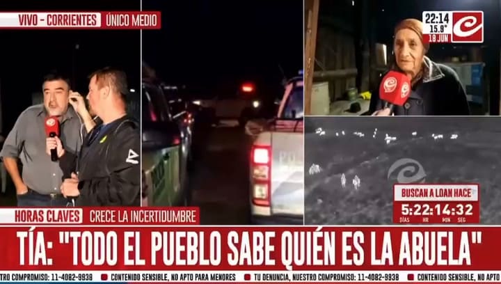 Carlos Pérez, detenido por la desaparición de Loan, dichos previos I