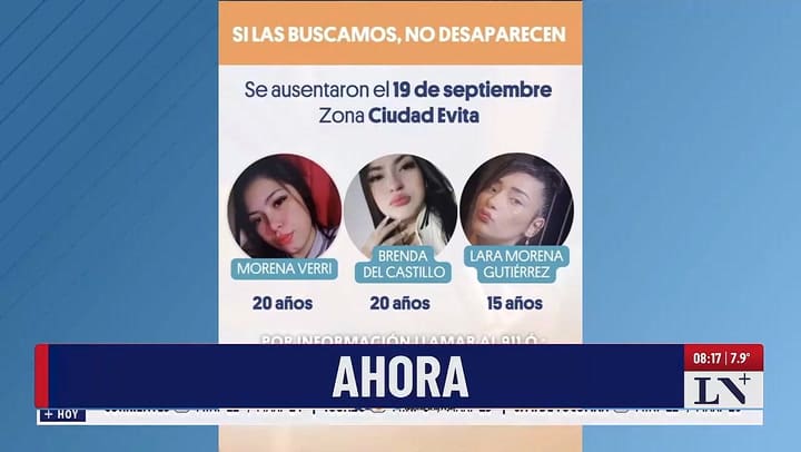 Abuelo de la chica desaparecida