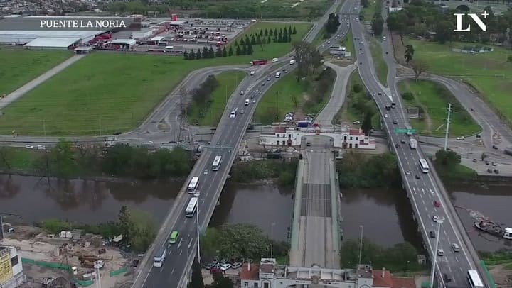 Así quedó el Puente de la Noria luego de la reinauguración