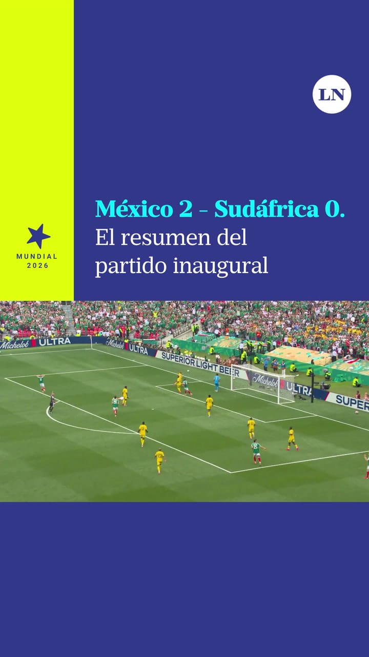 El Estadio Azteca se tiñó de verde: el resumen de México 2 - Sudáfrica 0