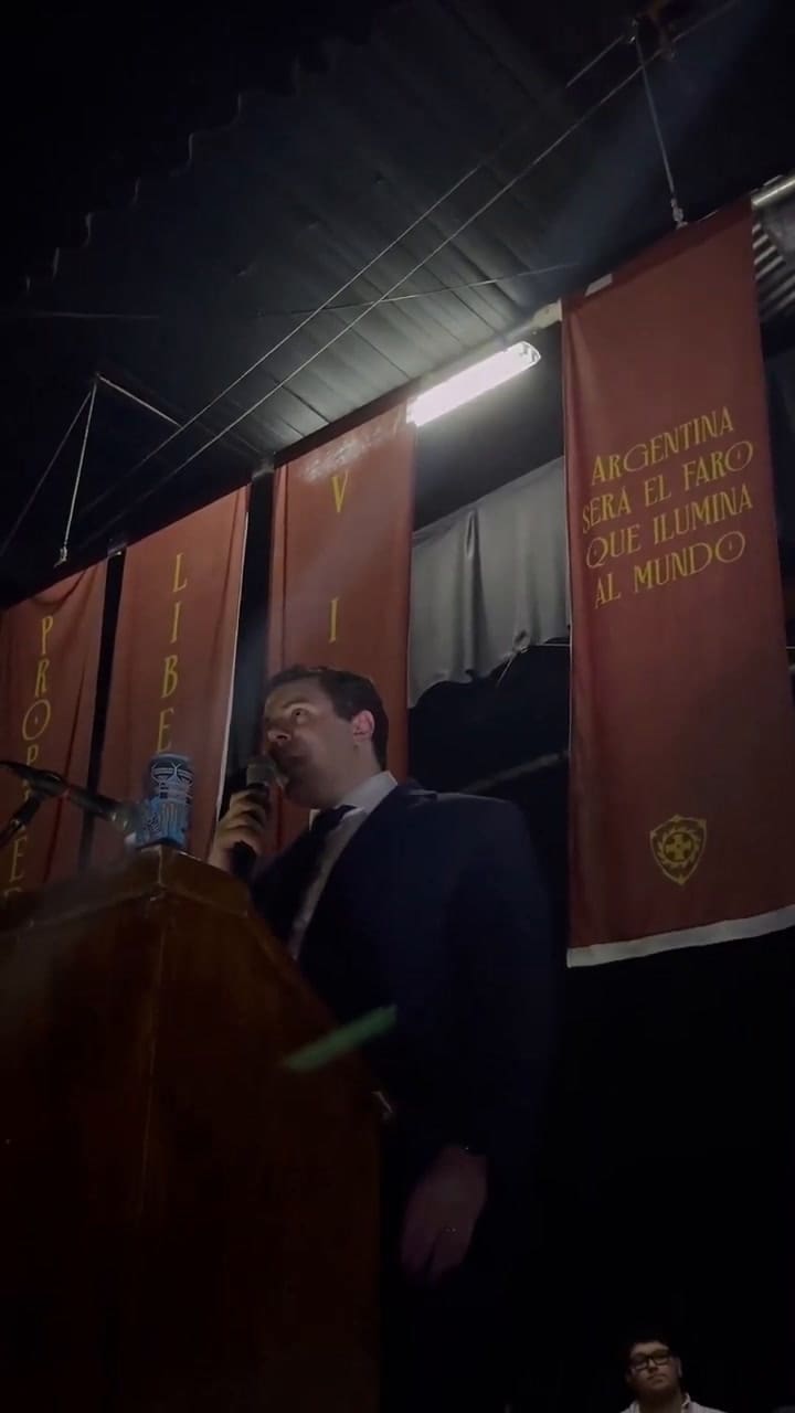 Daniel Parisini (alias Gordo Dan) anunció el nacimiento del "brazo armado" de Milei