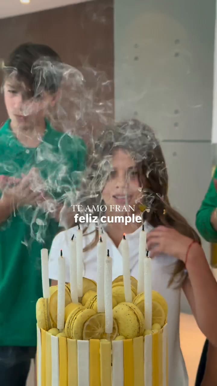 El festejo de cumpleaños de Francesca, hija de Wanda Nara y Mauro Icardi