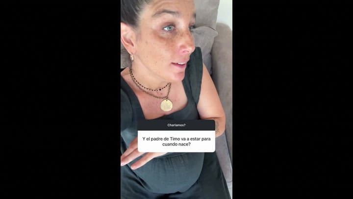 Juana Repetto habló de la ausencia de Sebastián Graviotto en el nacimiento de su hijo