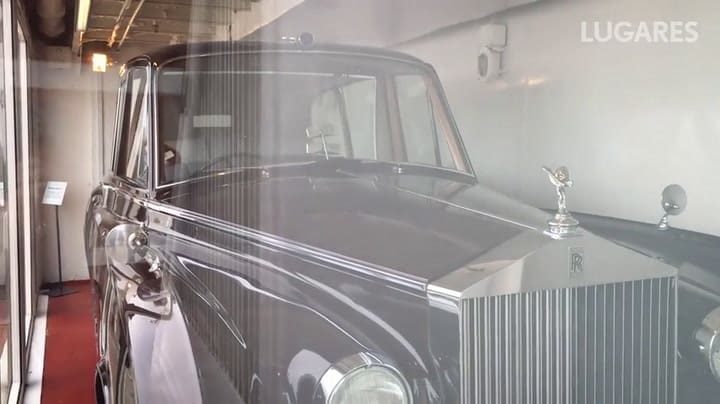 Yate Britannia por dentro. Video: Mariana Eliano.