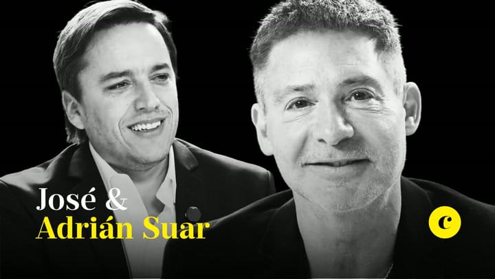 Adrián Suar con José del Rio