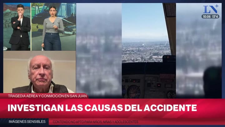 Guillermo Tufro, piloto especialista en accidentes aereos