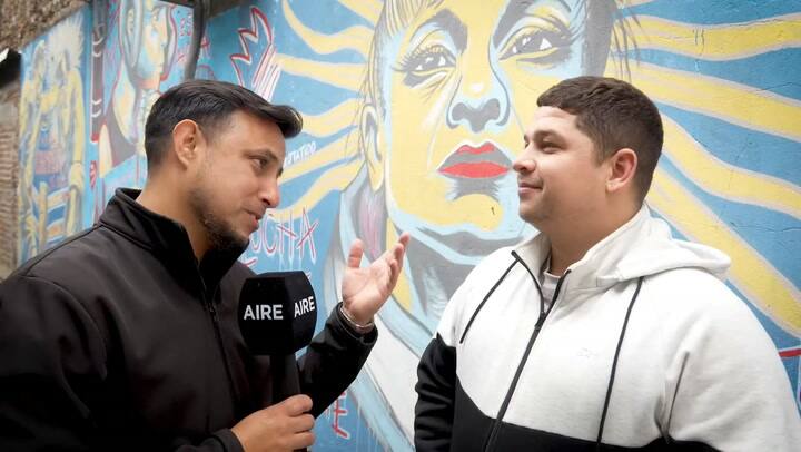 Uno de sus hijos participó de la inauguración de un mural en su honor