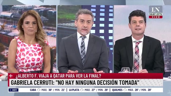 Mirá lo triste que estoy'. La ironía de Luis Majul con quienes lo acusan de no estar feliz con la selección