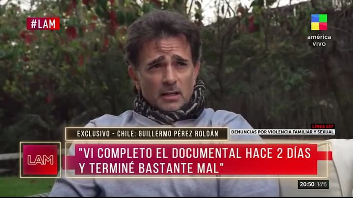 Pérez Roldán confesó que tiene miedo por sus hijos