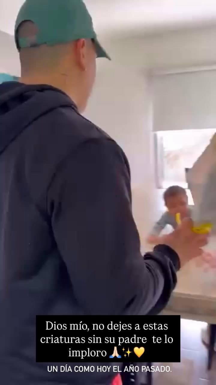 Daniela Celis compartió un emotivo video de Thiago Medina
