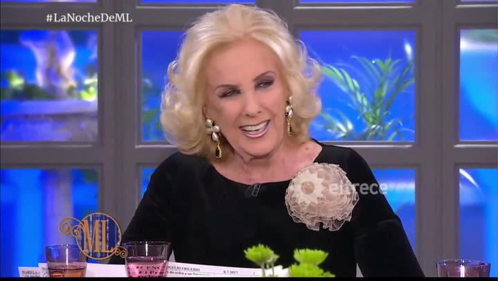 El día que Mirtha Legrand reconoció su fanatismo por el Zorro - Fuente: eltrece