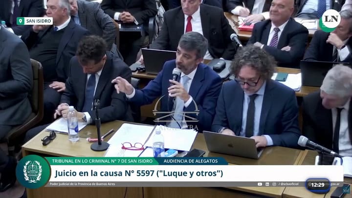 Las palabras del fiscal Ferrari en el alegato
