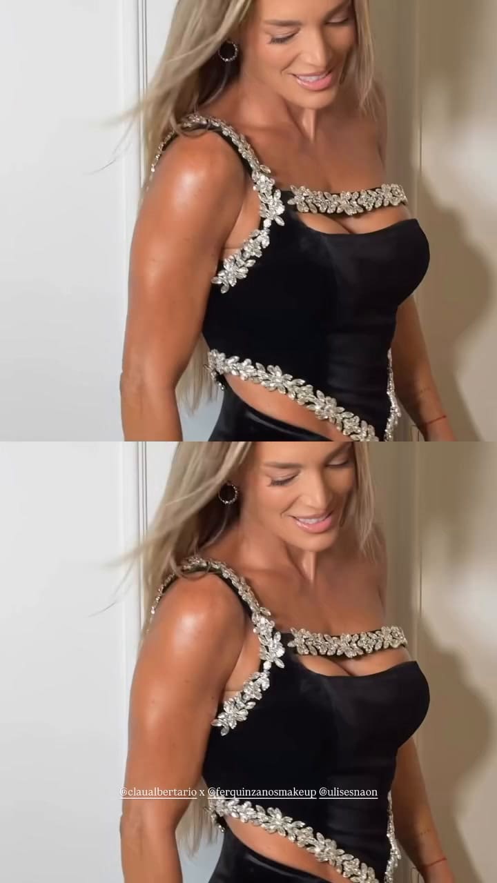 El look de Claudia Albertario para los Martín Fierro Latino