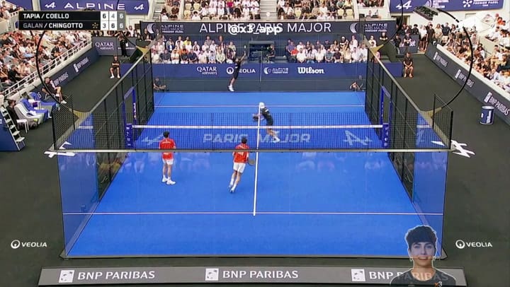 Premier Padel tie break Major París