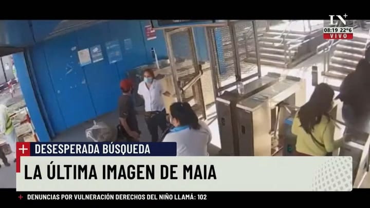 Las últimas imágenes de Maia