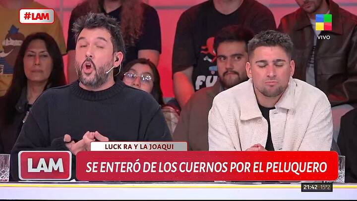 Así se habría enterado La Joaqui de la infidelidad de Luck Ra