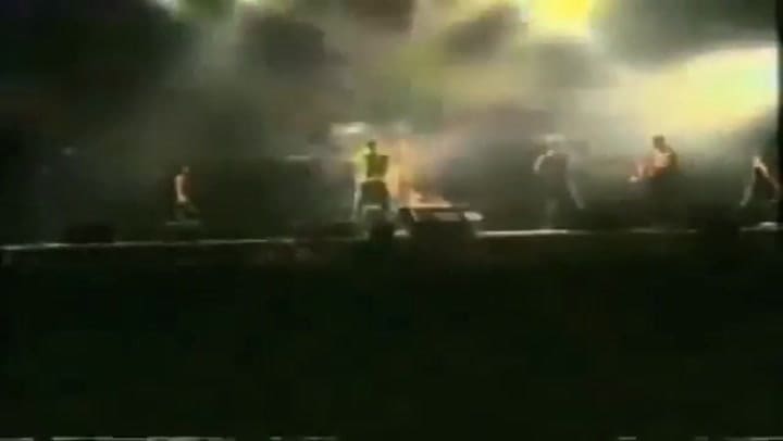 Los Redondos – Estadio Obras 1990 - Fuente: YouTube
