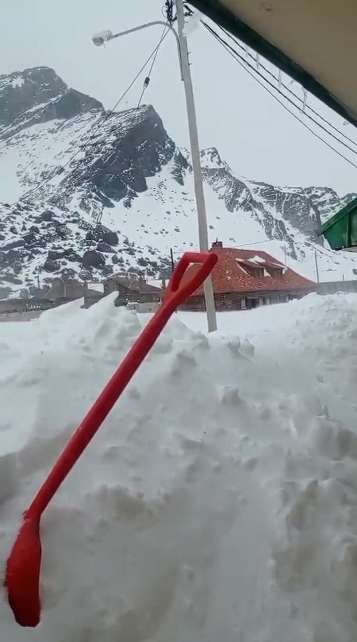 Nevada descomunal en Mendoza