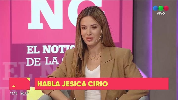 Jesica Cirio se defendio sobre las acusaciones de enriquecimiento ilicito