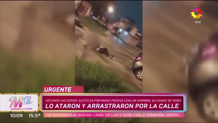 Habló el vecino que arrastró a un ladrón con la camioneta en San Justo