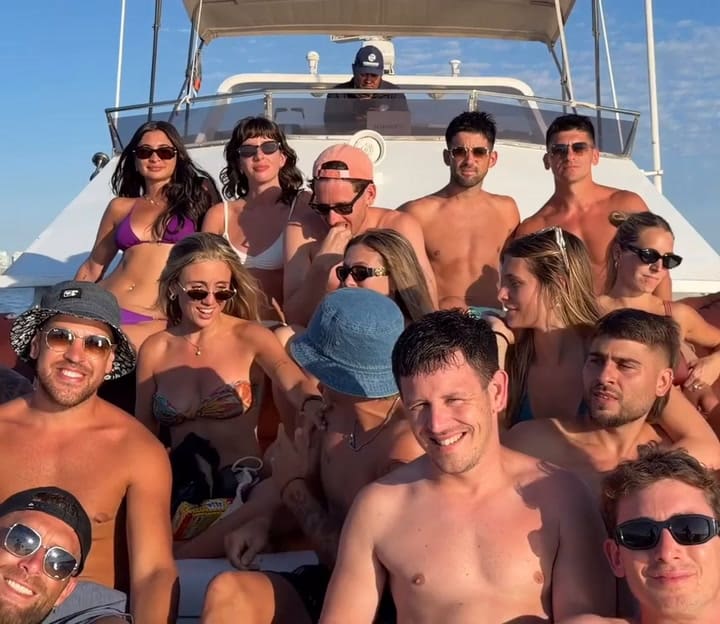 La propuesta de casamiento de Lucas Blondel a Morena Beltrán