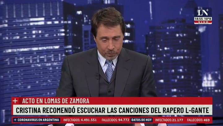 Feinmann leyó las letras de L-Gante y estallaron las redes