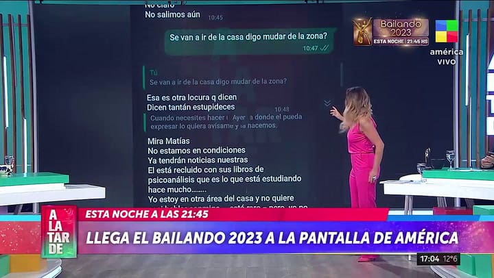 El último mensaje de María José Favaron