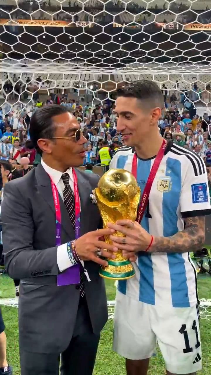 Salt Bae con Di María