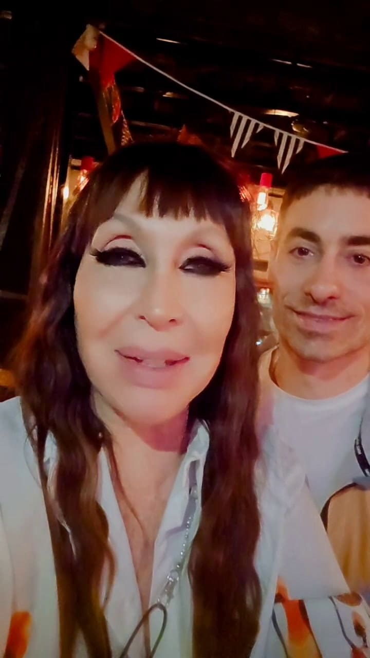 La reacción de Moria Casán
