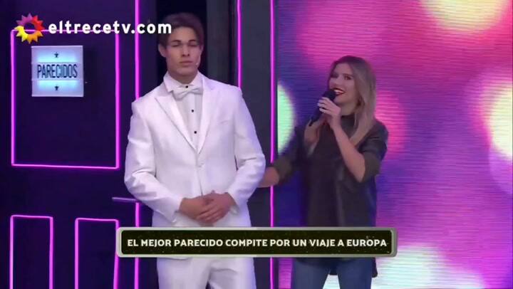 Exequiel cuando participó en Bienvenidos a Bordo