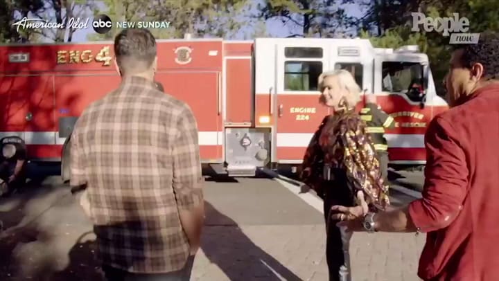 Katy Perry se cayó al escapar del set de American Idol por una fuga de gas - Fuente: People
