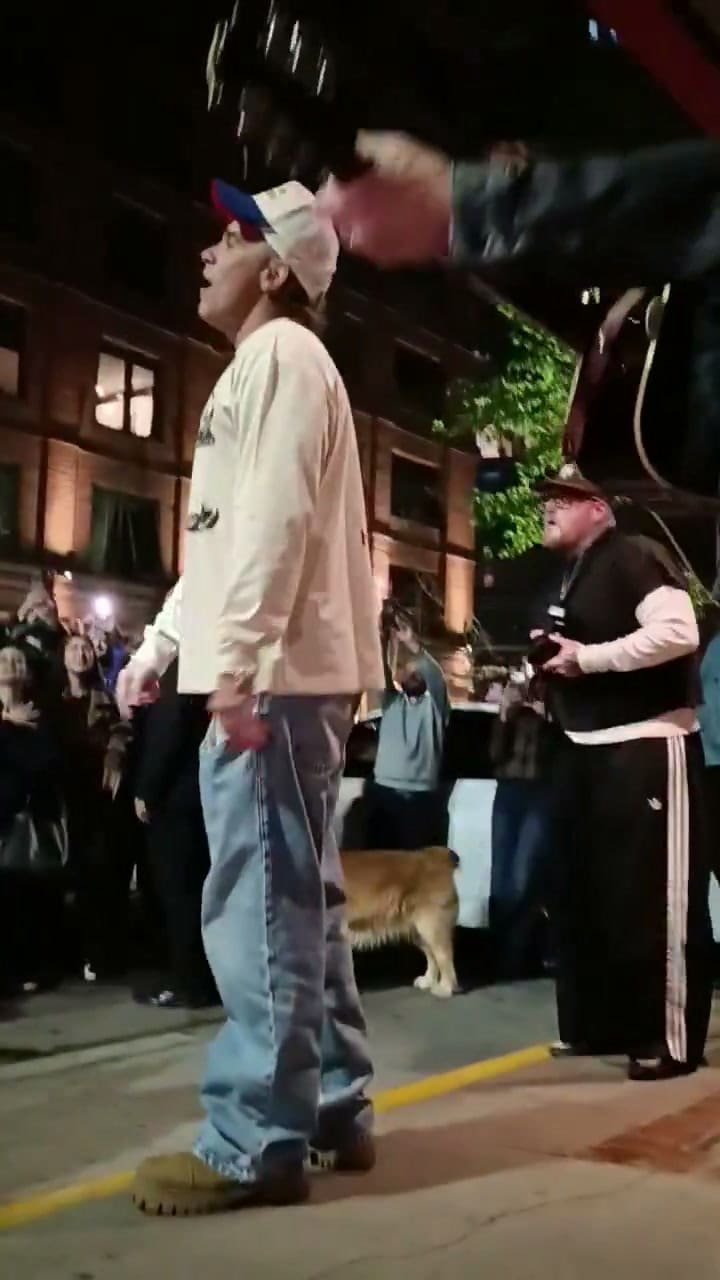 Robbie Williams sorprendió a sus fans en Buenos Aires