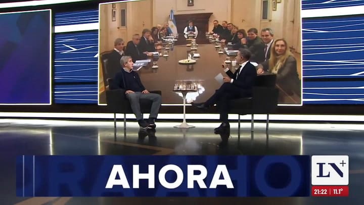 Luis Caputo: "Milei piensa que Adorni es honesto"