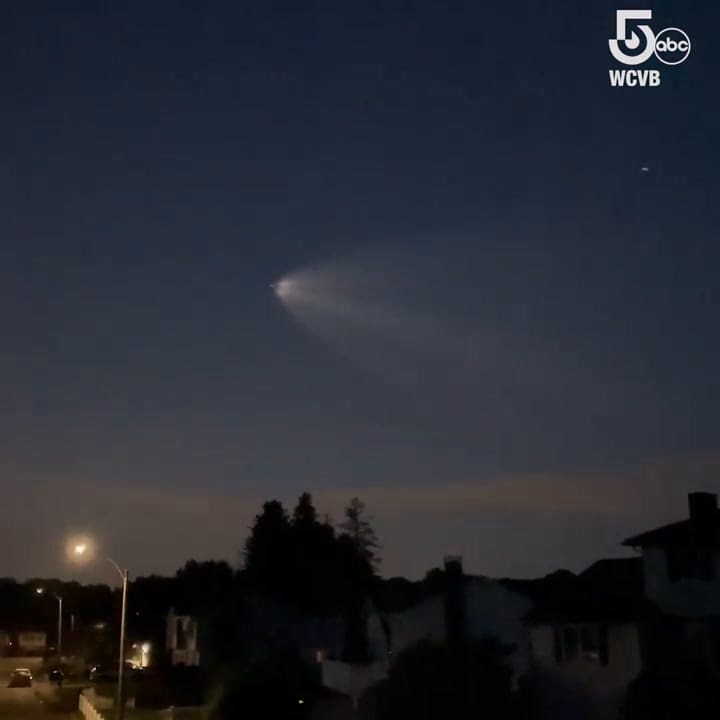 El lanzamiento del cohete Falcon 9 de SpaceX