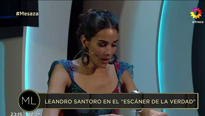 La reacción de Juana Viale al escuchar la marcha peronista