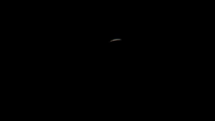 Así se vio eclipse solar en Texas