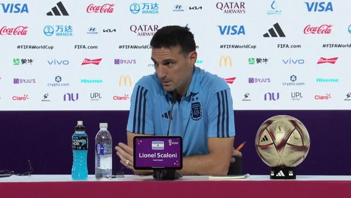 Lionel Scaloni: la versión orgullosa del entrenador protegió a sus jugadores