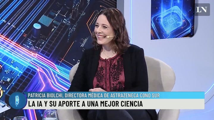 La IA y su aporte a una mejor ciencia con Patricia Biolchi de AstraZeneca