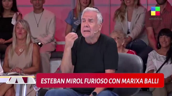 Esteban Mirol cargó contra Marixa Balli por la polémica de la industria textil nacional: