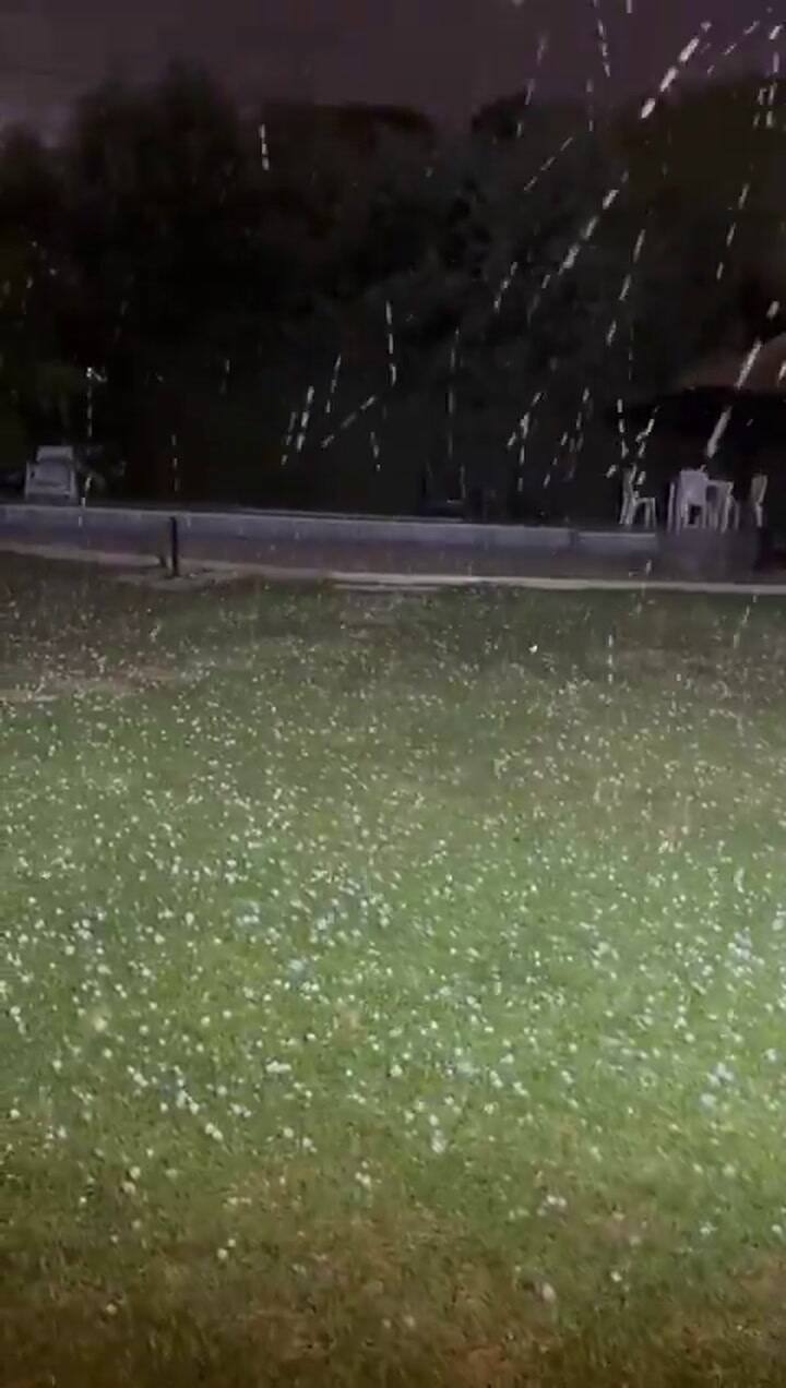 Granizó en algunos barrios porteños y del conurbano