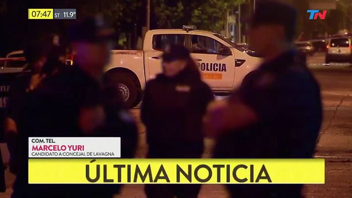 Le dispararon a un precandidato a concejal de Avellaneda: 'No fue un robo' - Fuente: TN