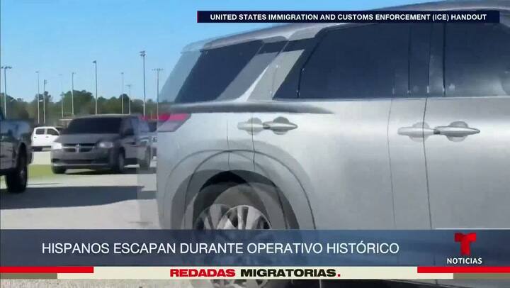 Hablamos Con Empleados Latinos Que Lograron Escapar De La Redada En Una Planta De Hyundai En Georgia Telemundo