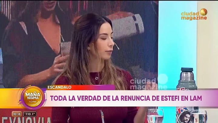 Estefi Berardi habló de su abrupta salida de LAM y fulminó a Yanina Latorre