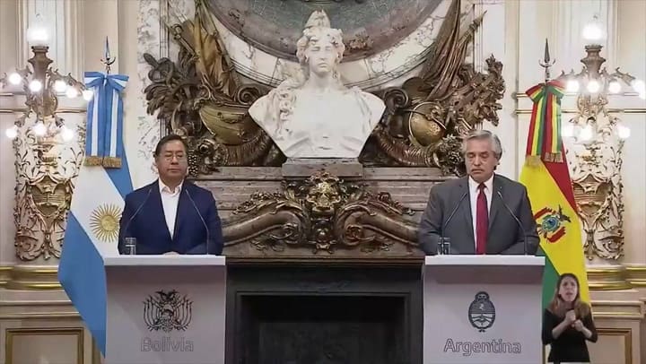 La explicación dubitativa de Alberto Fernández sobre el acuerdo por el gas con Bolivia